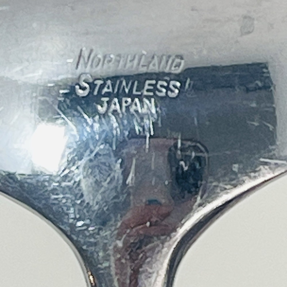 Oneida Northland NAPA VALLEY Stainless 5pc Serving Set Ladle Fork Spoons  Japan - Picture 4 of 6